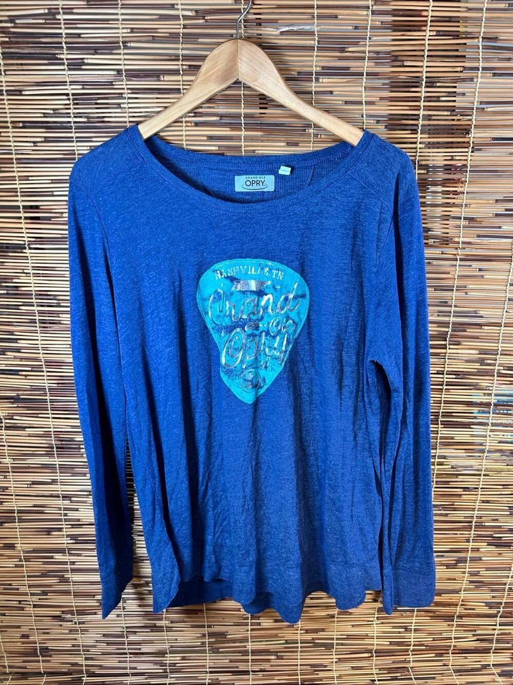 Grand Ole Opry Long Sleeve XL Shirt Blues